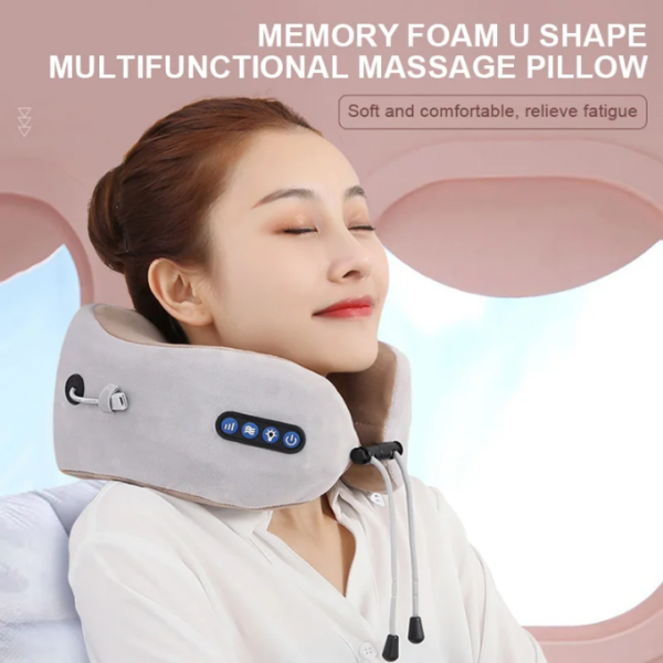 Travel Pillow Electric Massager - Image 2